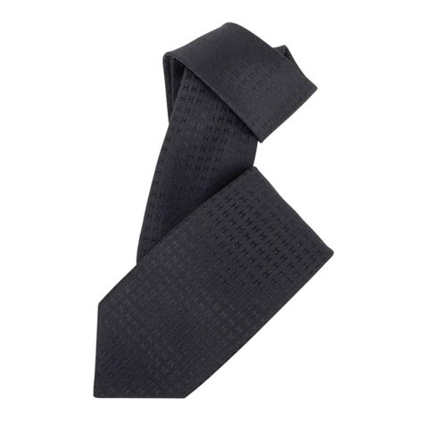 hermes tie black|are hermes ties worth anything.